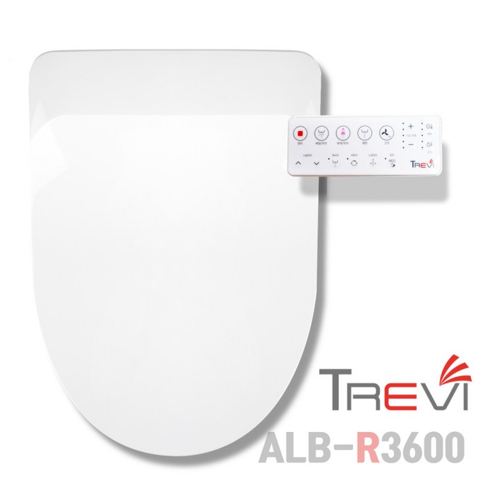 트레비 쾌변마사지 어린이기능포함 편리한 리모컨 방수 비데ALB-R3600, ALB-R3600