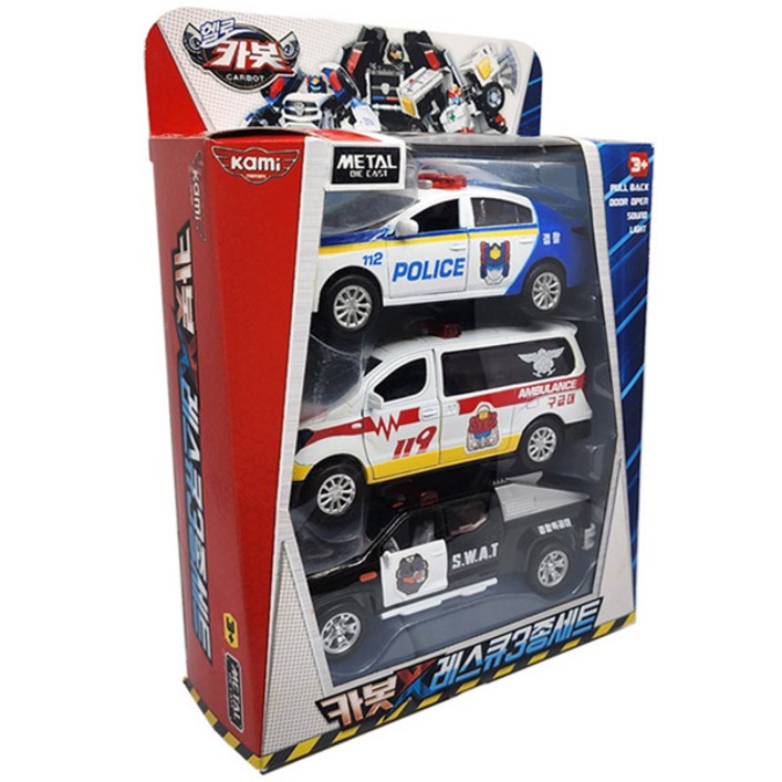 카봇 X 레스큐 3종세트, 단품, 1개