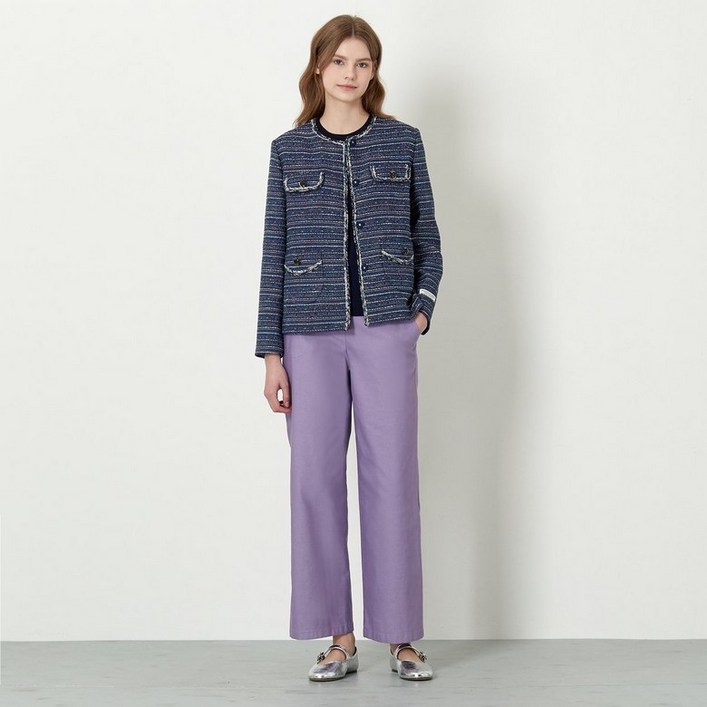 기비 GIVY 스티치 데님 밴딩 팬츠 GY26S1FRA5725DH5368009