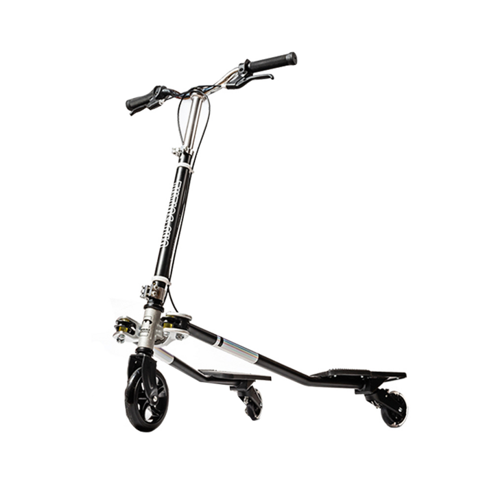 MSKI 세미 트라이보드 세발킥보드 트라이더, 엠스키세미블랙, 1개