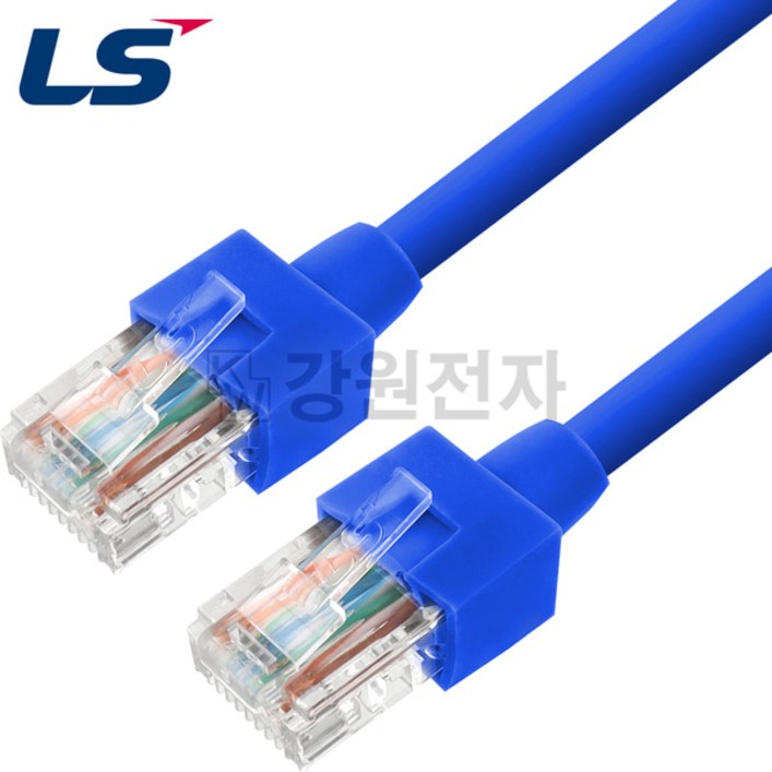 LS전선 국산 CAT.5E UTP 랜선 100m 블루 NMXLS51000BL