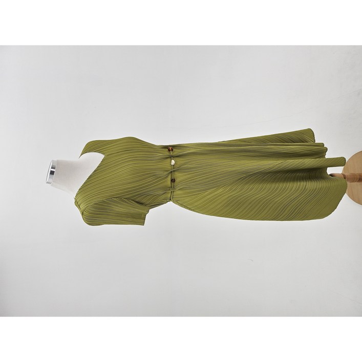 여성 허리스트링 반팔 플리츠 원피스 4color 여름 데일리룩 오피스룩