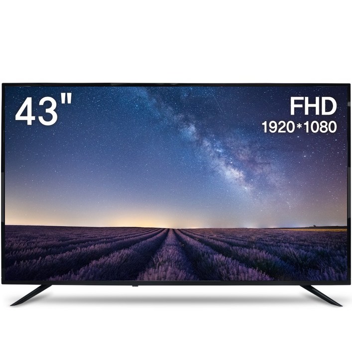 10 환급가전위드라이프 43인치 FHD TV 대기업정품패널 에너지1등급 고화질티비, 방문설치, 스탠드형, 43F, 109cm43인치