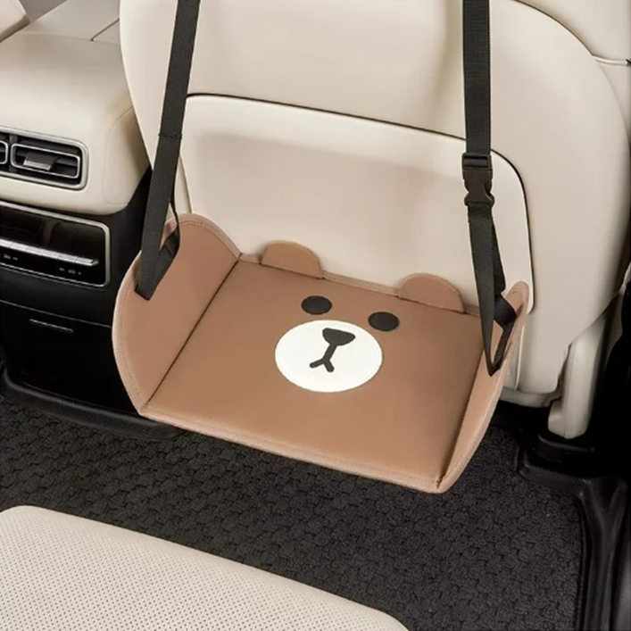 차량용 풋레스트 자동차 발 해먹