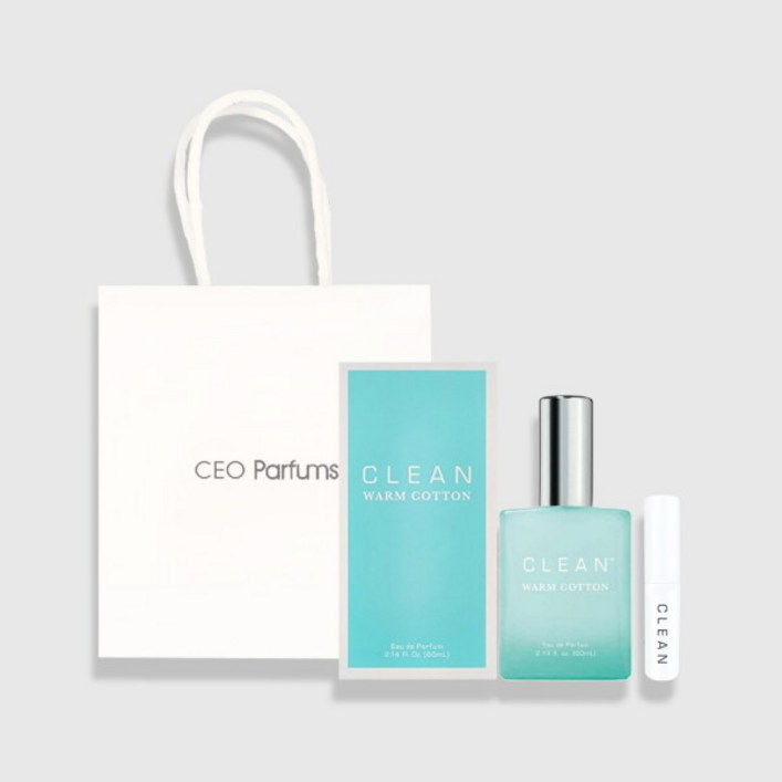 [클린(향수)] 클린 웜코튼 EDP 60ml 기획세트[공식]
