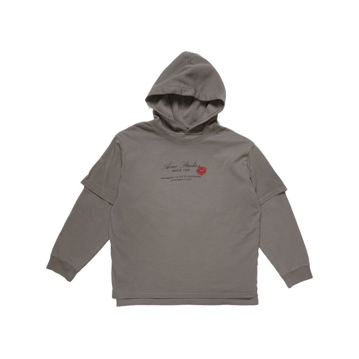 아크네 스튜디오 더블 레이어 후디