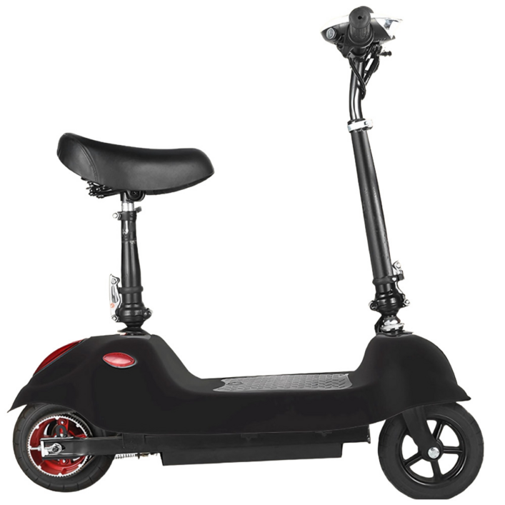 베베고 10인치 접이식 전동킥보드 성인용, 팬텀블랙, 10A, 1개