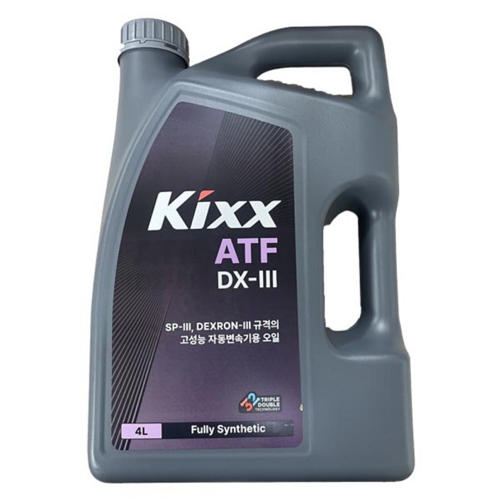KIXX ATF DX3 4L 45단 자동미션오일, 1개, 4L