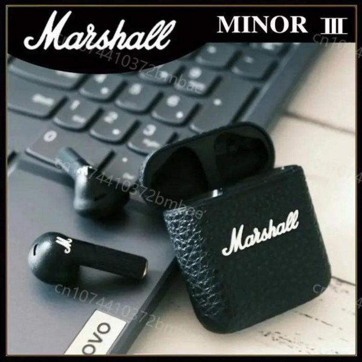 케이스 충전 휴대용 헤드폰 MINOR 헤드폰 사운드 인이어 Marshall HIFI 포함 III 블루투스 이어폰 스포츠 무선 세미