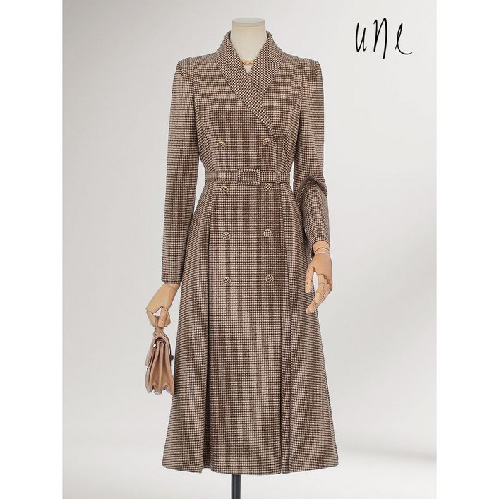 윈 UNE울라이크 클래식패턴원피스