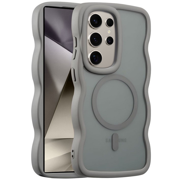 더조은셀러 맥세이프 버블 웨이브 쿠션 범퍼 케이스