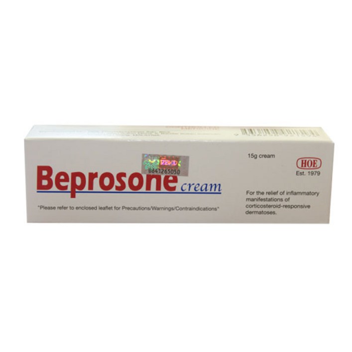 피부염 아토피성 습진완화 베프로손 크림 beprosone cream 15g, 15g, 1개