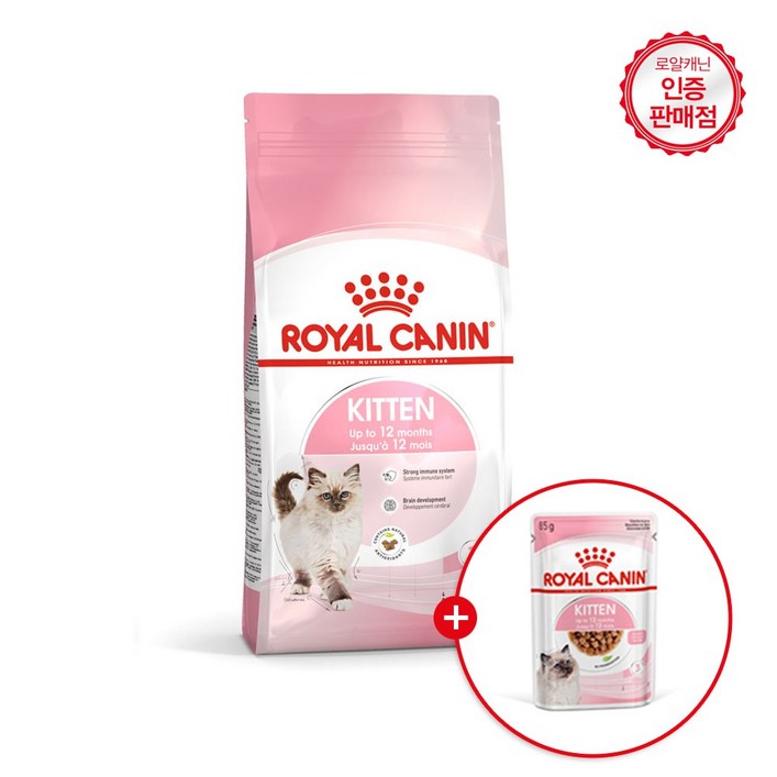 로얄캐닌 고양이사료 키튼 건식 1.2KG 면역력강화도움