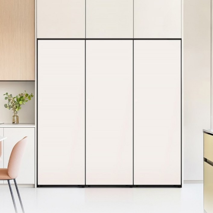 (LG전자) 컨버터블 패키지 오브제컬렉션 Fit & Max 냉동고 328L (베이지/Y324GB3S)