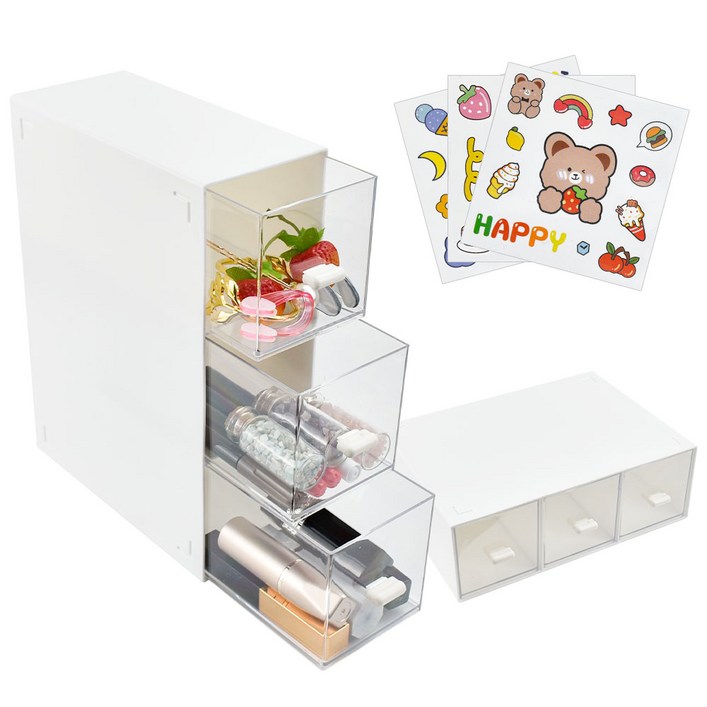 부즈푸 탁상 수납함 미니 서랍장