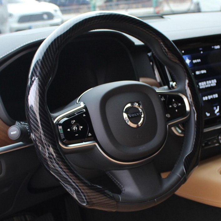 메이빈 카본 슬림 자동차 핸들커버