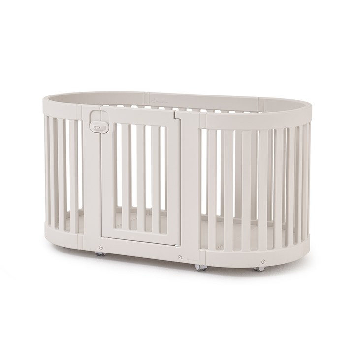 텍미홈 이동식 펫룸 강아지울타리 애견 펜스, 1개, 버치베이지