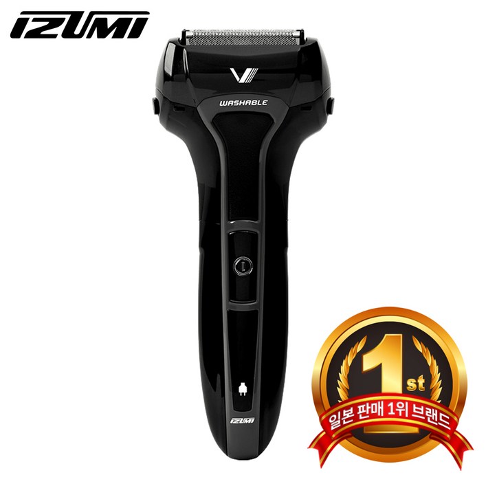 이즈미 전동 3중날 전기면도기 IKS2200 IPX7방수 습식 건식 선물, 1개, 혼합색상