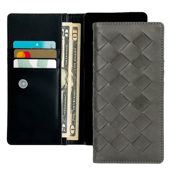 베나 프리미엄 위브 와이드 다이어리 케이스 지갑형 휴대폰 케이스 카드 포켓