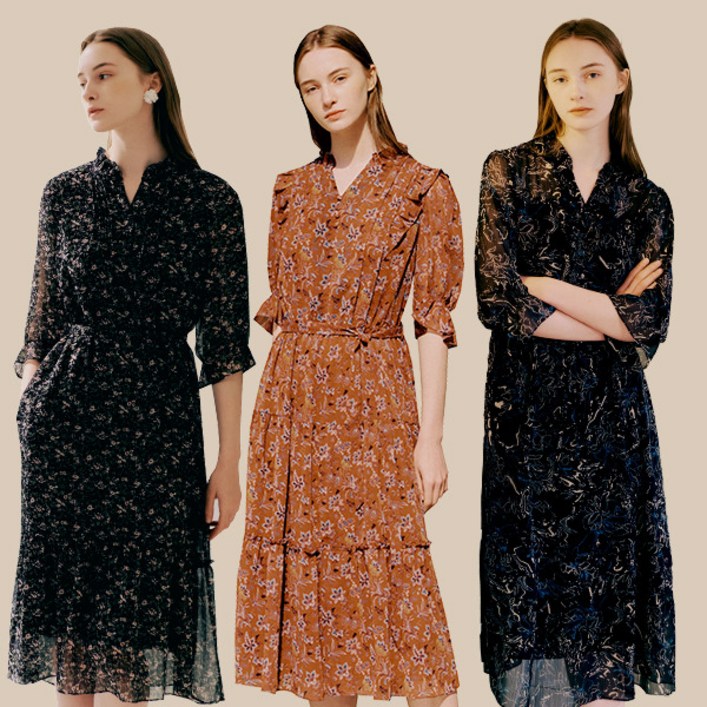 마르조 1종 쉬폰 원피스 QAMFO008