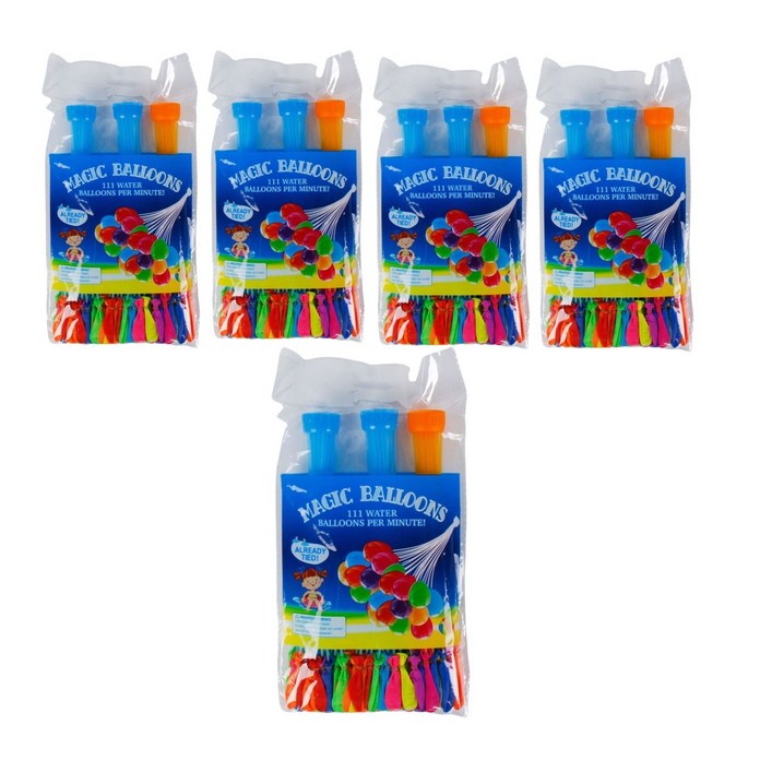 케이엠 물풍선제조기 물폭탄 매듭 필요없는  3개