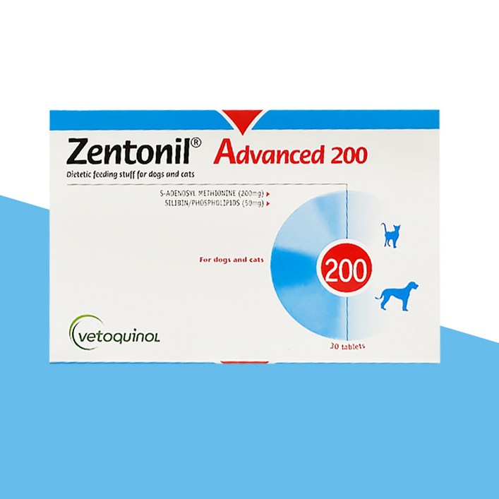 베토퀴놀 젠토닐 어드밴스200 30정 - 강아지 고양이 간영양제