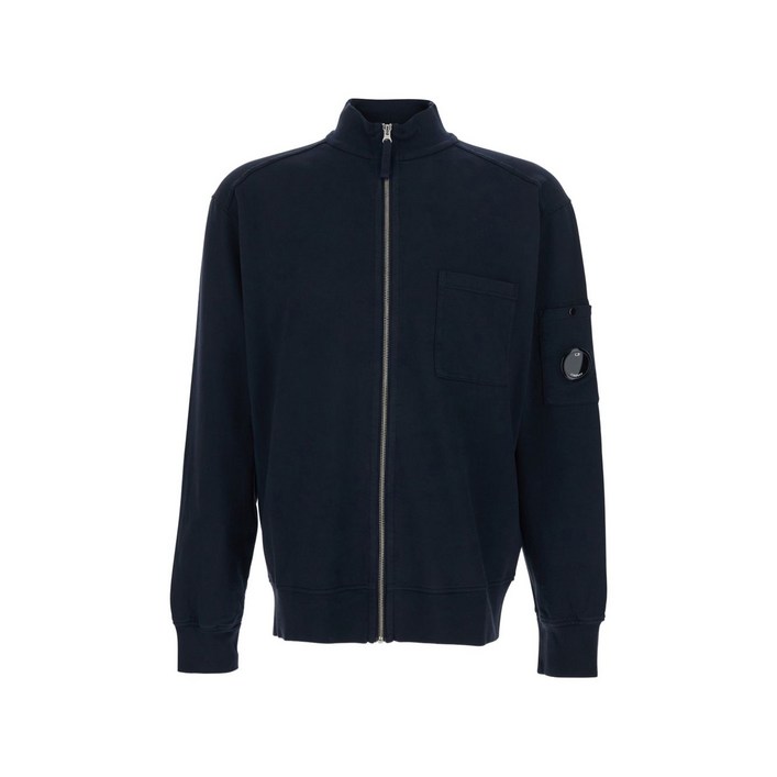 C.P.컴퍼니 렌즈 디테일 지퍼 스웨트셔츠