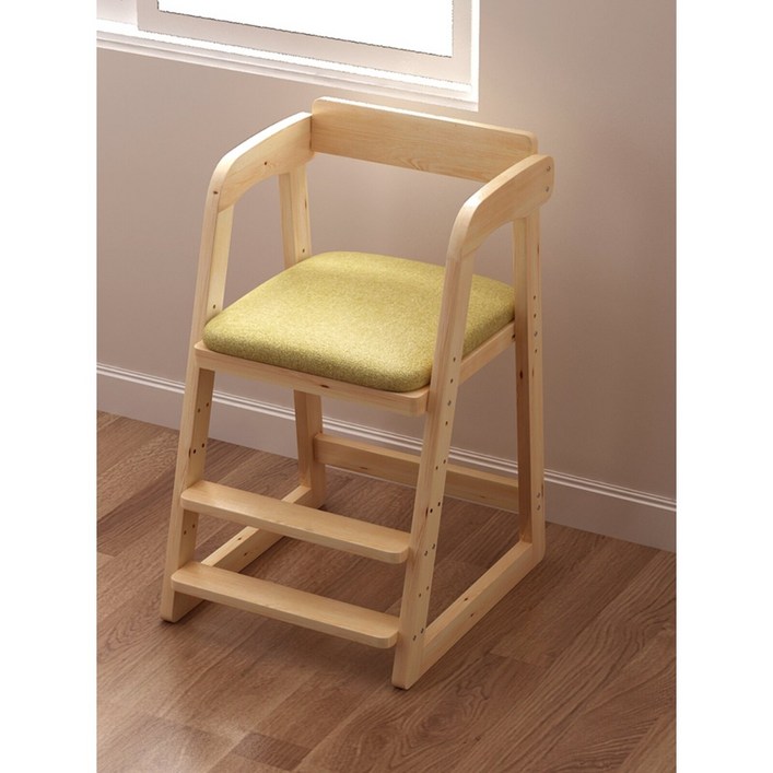 반려동물 전용 식탁 의자 애견 카페 펫 하이체어 원목 체어 침대 해먹 그레이 일체형 쿠션