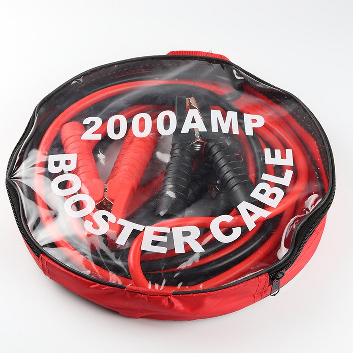 ISOON 자동차 배터리 점프케이블 4M 점프선 2000AMP, 1개, 4m