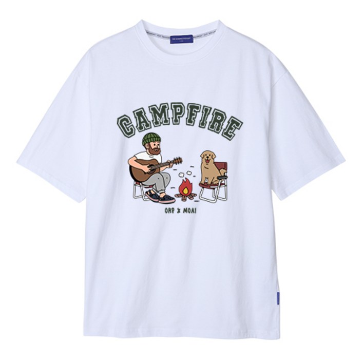 OHP X MOAI 작품을 입는다 남여공용 면100 반팔티 시리즈