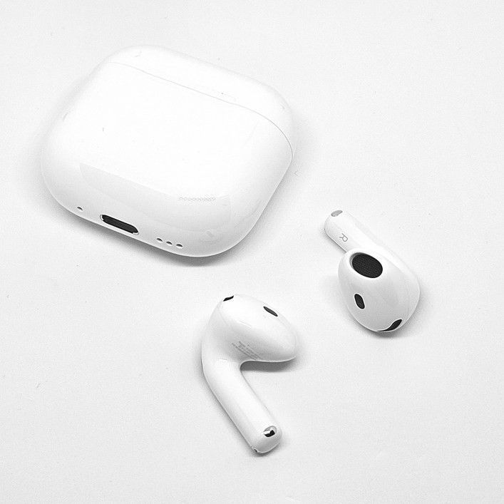 애플 (새제품) 에어팟 4세대 왼쪽 오른쪽 본체 충전기 충전케이스 ANC 한쪽 판매 유닛 단품 (+철가루 스티커 포함)
