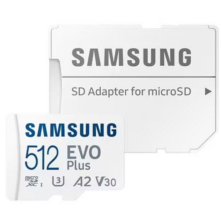 삼성전자 EVO PLUS 마이크로SD 메모리카드 MBMC512HAKR