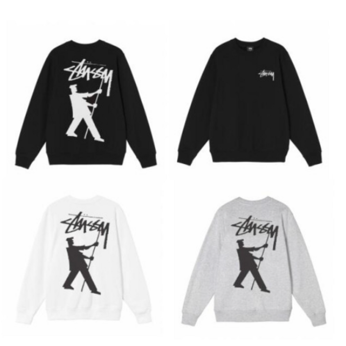 스투시 페인터 다이드 긴팔 맨투맨 티  1914699