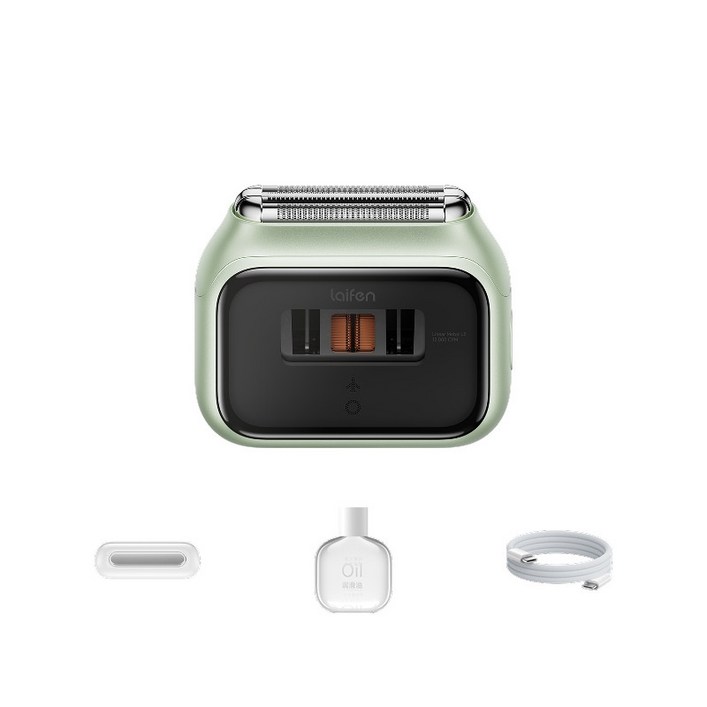 Laifen P3 Pro 왕복식 전기 면도기 남성용 휴대용, 그린