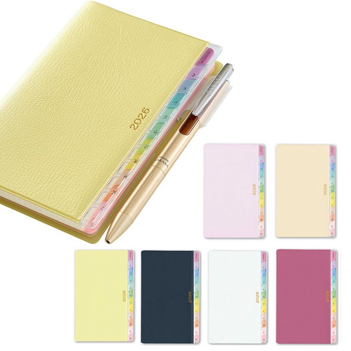 놀티 페이젬 2026 다이어리 플래너 주간 수첩 A6