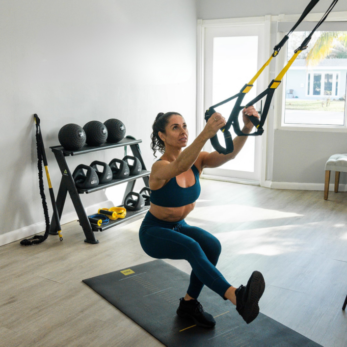 PinnBolt TRX 서스펜션 트레이닝 스트랩, 1세트, 노란색