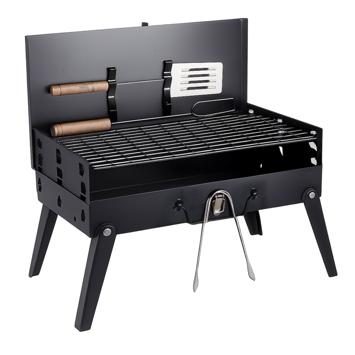 컨퀘스트 휴대용 바베큐 그릴 야외 캠핑, 1개