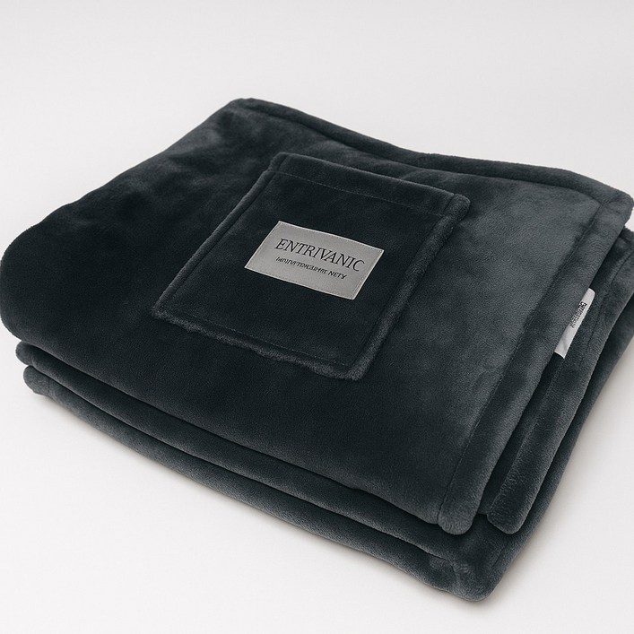 브리솔 프리미엄 극세사 전기담요 전기요 이불 온열 무릎 캠핑 유무선 전기담요, 다크그레이
