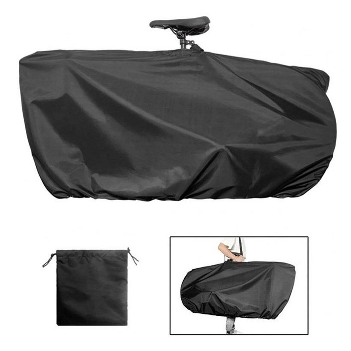 RCM 바이크 세이프 자전거 캐링백 27.5인치,700C 가능, 1개, 블랙