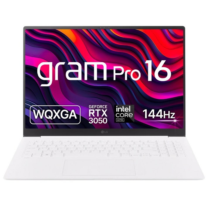 LG전자 그램 Pro 16 코어 울트라7 지포스 RTX 3050, 에센스 화이트, 2TB, 32GB, WIN11 Home, 16ZD90SPEX79K LG전자 그램 Pro 16 코어 울트라7 지포스 RTX 3050, 에센스 화이트, 2TB, 32GB, WIN11 Home, 16ZD90SPEX79K