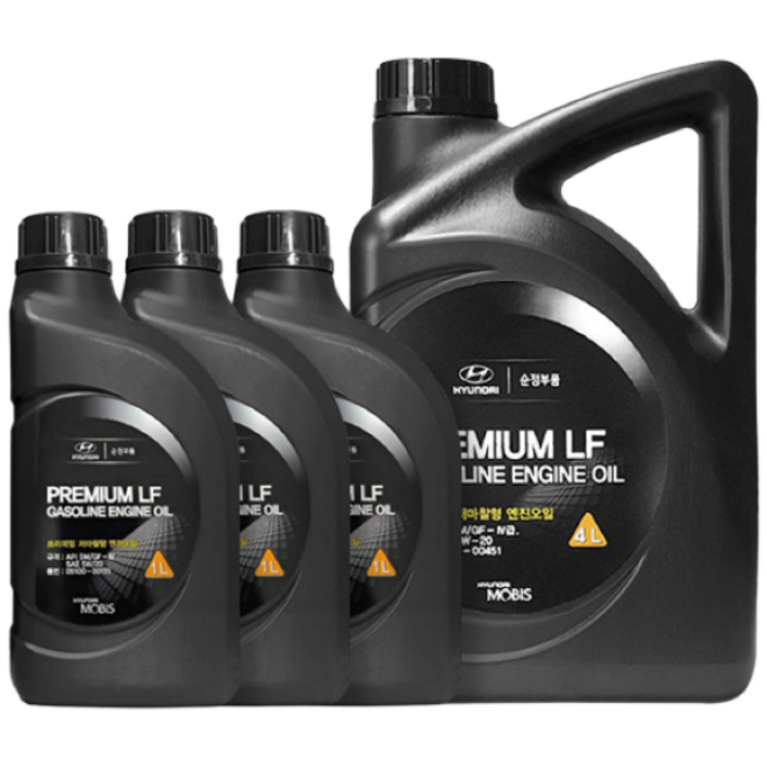 올뉴 모닝 TA 11년형 가솔린 순정 엔진오일 05100-00451 3L, 1개