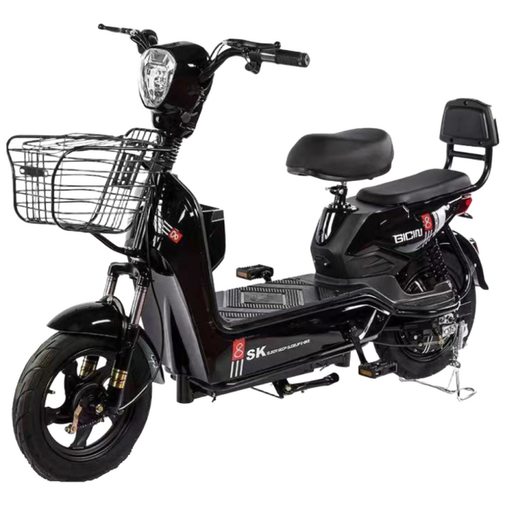 아트테크 SK 전동자전거 전기자전거 전동스쿠터 바이크 등하원 통학 용 전기스쿠터 리튬배터리 분리가능 1~2인용 2인승 여성 남성용 시골농촌농업 전기자토바이 펫바이크 생신효도선물