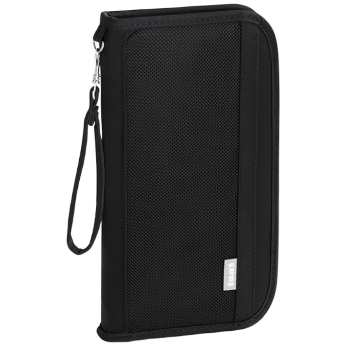 생활더봄 RFID 차단 여권 지갑 여행용 카드 수납 케이스 방수 도난방지 멀티 파우치