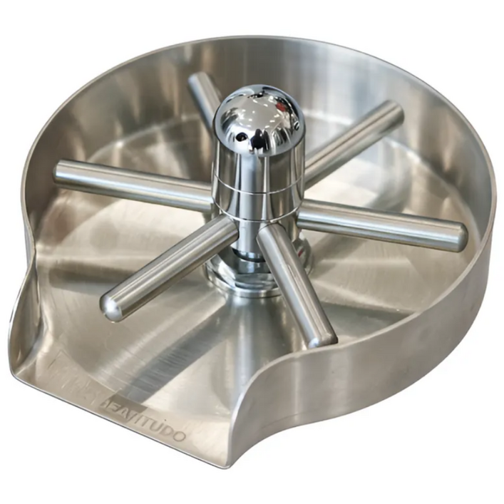베아티투도 올스텐 회전형 컵 텀블러 세척기  드릴커터 22mm, 1개, 실버