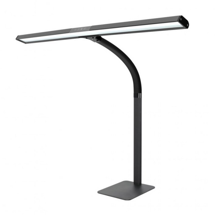 파파 스탠드타입 800B LED와이드스탠드 블랙 사무용 학습용 2024090130