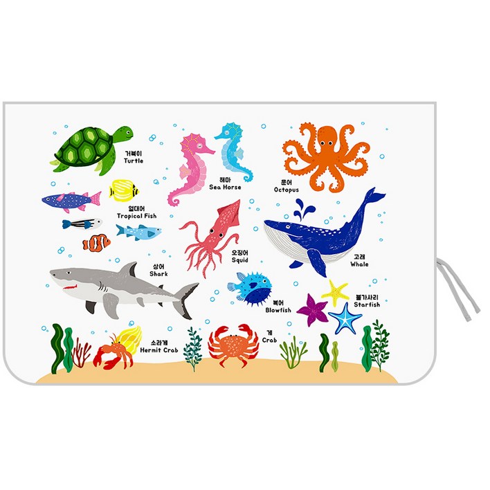 banybany 차량용 자석 햇빛가리개, 암막 바다나라, 1개