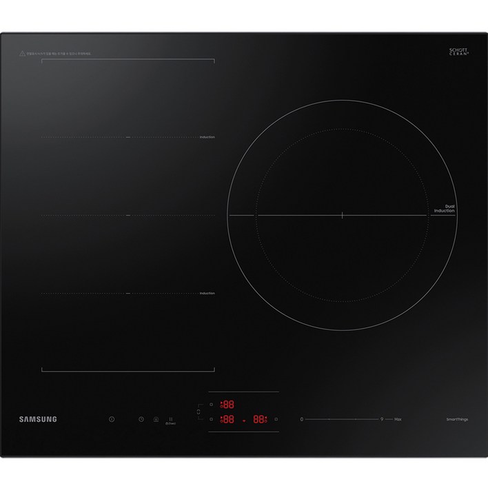 삼성전자 빌트인 인덕션 전기레인지 블랙 3구 방문설치