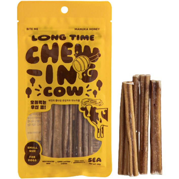 바잇미 강아지 롱타임 츄잉카우 오래먹는 우신껌, 마누카꿀, 30g, 1개 바잇미 강아지 롱타임 츄잉카우 오래먹는 우신껌, 마누카꿀, 30g, 1개