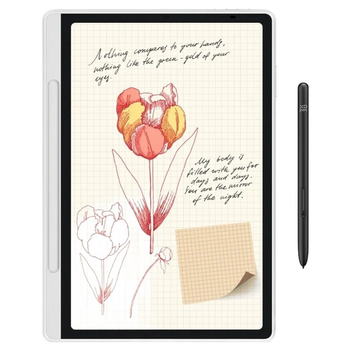 엑스피펜 Magic Note Pad 액정 태블릿PC, 실버 화이트, 128GB, Wi-Fi