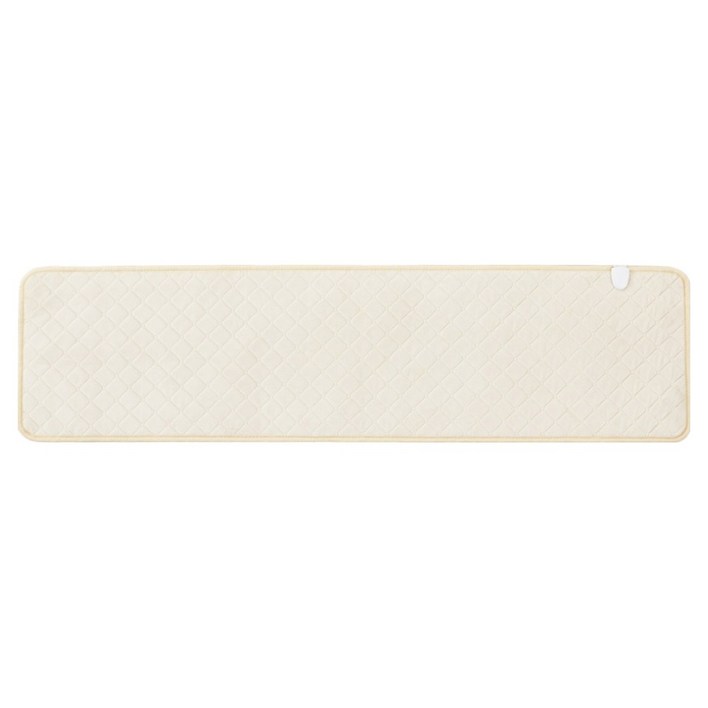 눕자 카본 탄소 소프트 극세사 쇼파 전기방석, 베이지, 5인용(50 x 200 cm)